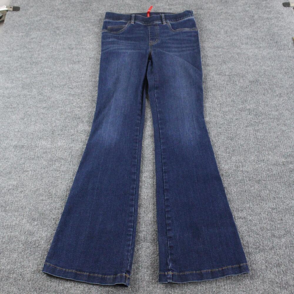 SPANX Blue Boot Cut Jeans
